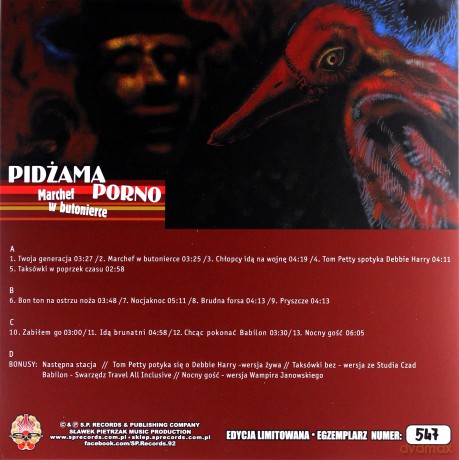 Pidżama Porno: Marchef w butonierce  (Limited) [2xWinyl]