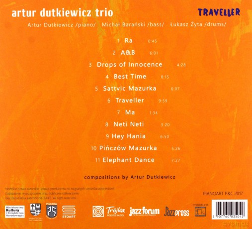 Artur Dudkiewicz Trio: Traveller [CD]