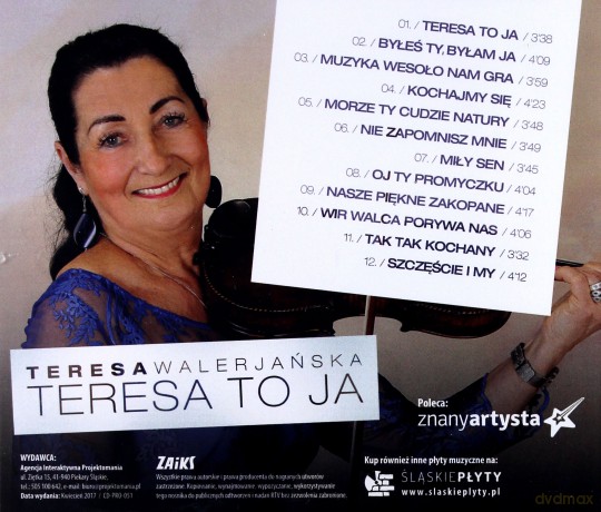 Teresa Walerjańska: Teresa to ja [CD]
