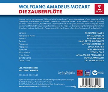 Christie & Arts Florissants & Dessay & Mannion: Mozart: Die Zauberflote [2CD]