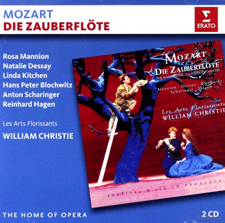 Christie & Arts Florissants & Dessay & Mannion: Mozart: Die Zauberflote [2CD]