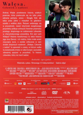Wałęsa. Człowiek z Nadziei - Kolekcja Andrzej Wajda: Antologia Filmów XXI Wieku [DVD]