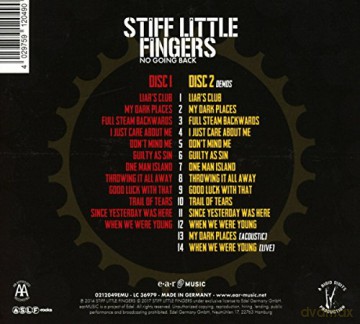 Stiff Little Fingers: No Going Back (digipack) [2CD]
