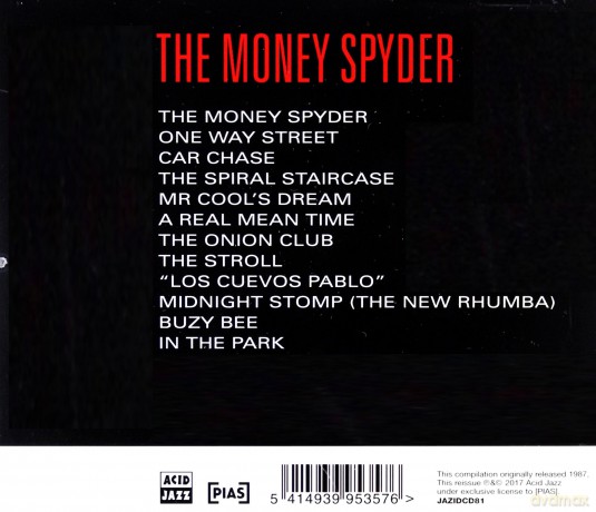 The James Taylor Quartet: The Money Spyder [CD]
