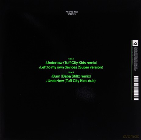 Pet Shop Boys: Undertow [Winyl]