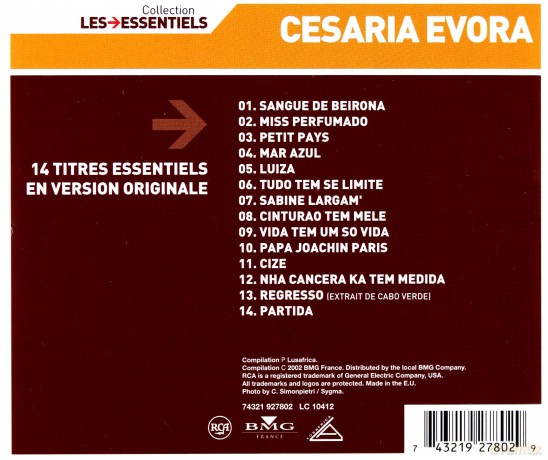 Cesaria Evora: Les Essentiels New Collection [CD]