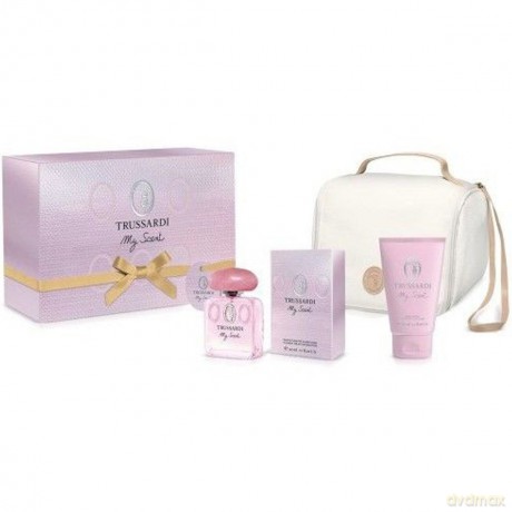 Trussardi My Scent Set (woda toaletowa 50 ml + Body Lotion 100 ml + Kosmetyczka)