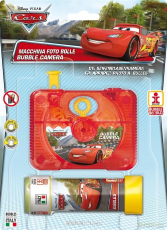 Aparat fotograficzny z bańkami Cars