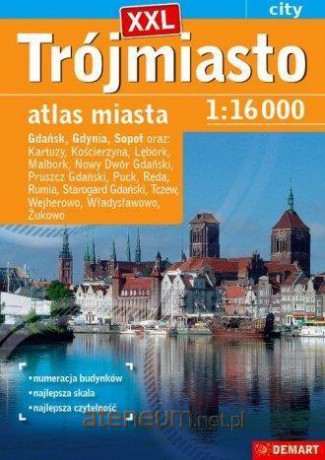 Atlas miasta Trójmiasto plus XXL 1:16000 [KSIĄŻKA]