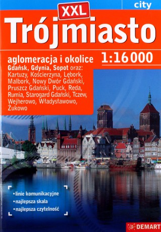 Atlas miasta Trójmiasto plus XXL 1:16000 [KSIĄŻKA]