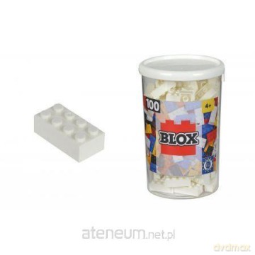 Blox 100 Klocki w pojemniku białe [KLOCKI]