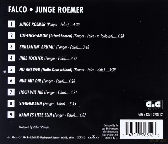 Falco: Junge Roemer [CD]