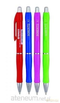 Długopis Sorento Colour niebieski (24 szt)