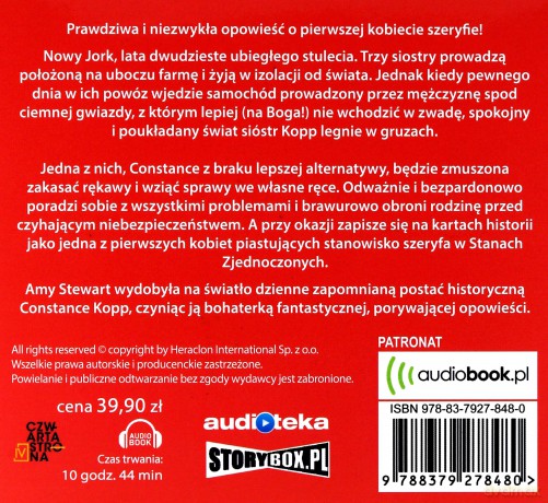 Dziewczyna z rewolwerem - Amy Stewart [AUDIOBOOK]