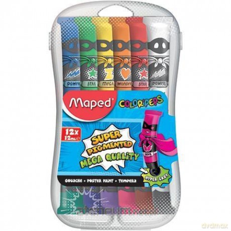 Farby Superpower 12 ml x12 w Aluminiowych Tubkach