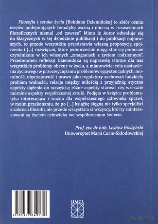 Filozofia i sztuka życia - Bohdan Dziemidok [KSIĄŻKA]