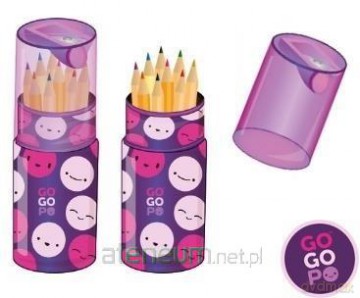 GoGoPo - 12 kredek w tubce