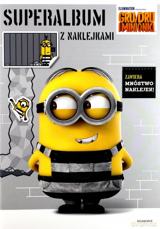 Gru, Dru i minionki. Superalbum z naklejkami [KSIĄŻKA]