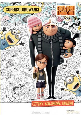 Gru, Dru i minionki. Superkolorowanki [KSIĄŻKA]