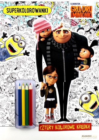 Gru, Dru i minionki. Superkolorowanki [KSIĄŻKA]