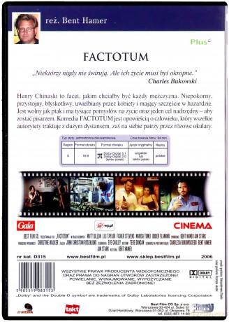 Factotum [DVD]