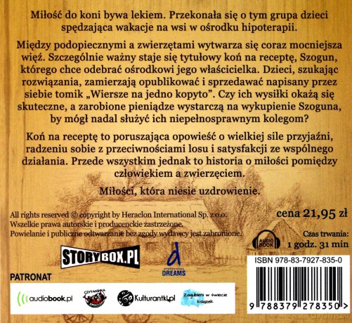 Koń na receptę - Agata Widzowska [AUDIOBOOK]