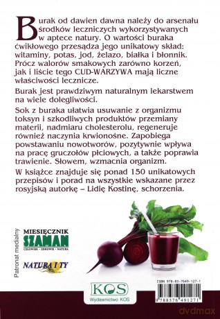 Leczenie burakiem - Lidia Kostina [KSIĄŻKA]