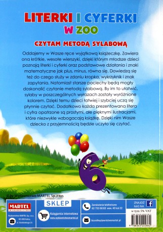 Literki i cyferki w ZOO [KSIĄŻKA]