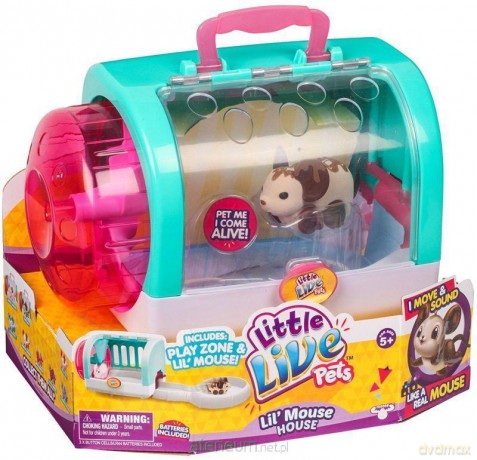 Little Live Pets. Domek Myszki różne rodzaje