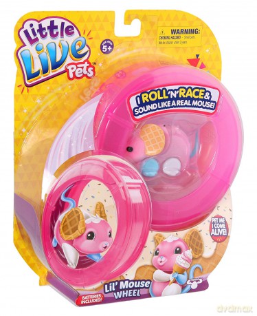 Little Live Pets. Myszka z kołowrotkiem