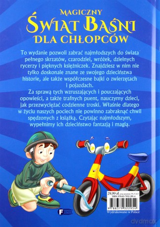 Magiczny świat baśni dla chłopców [KSIĄŻKA]