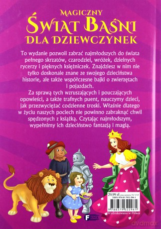 Magiczny świat baśni dla dziewczynek [KSIĄŻKA]