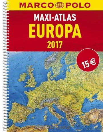 Maxi-Atlas Europa 2017 [KSIĄŻKA]