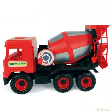 Middle truck - Betoniarka czerwona