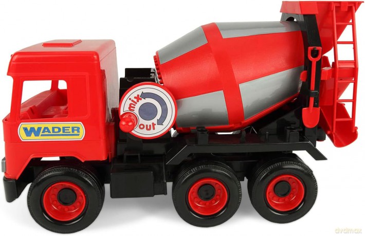 Middle truck - Betoniarka czerwona