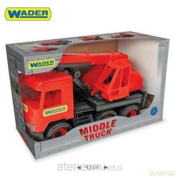 Middle truck - Dźwig czerwony