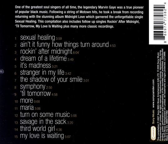 Marvin Gaye: Songbook [CD]