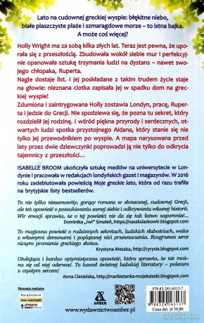 Moje greckie lato - Isabelle Broom [KSIĄŻKA]