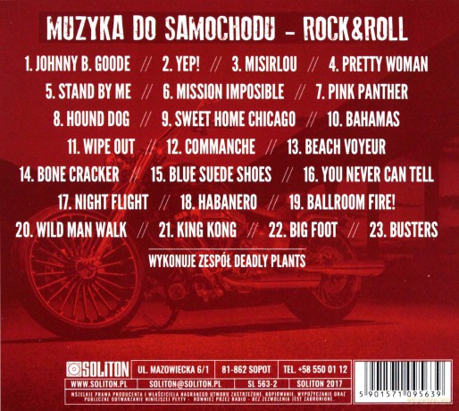 Muzyka do samochodu Rock&Roll [CD]