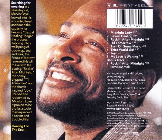 Marvin Gaye: Midnight Love [CD]