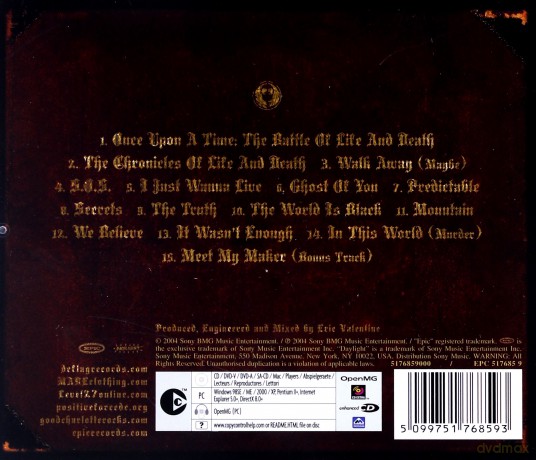 Good Charlotte: The Chronicles of Life and Death (DEATH Version) [CD]