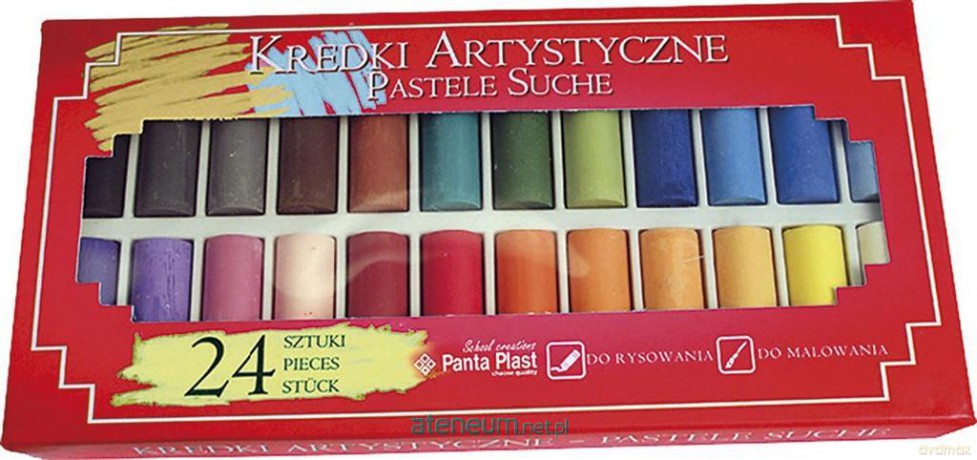 Pastele Suche Grube 24 Kolory