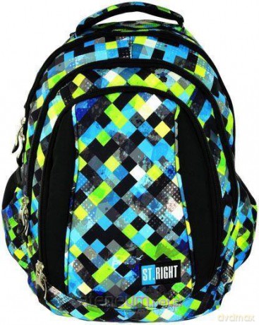 Plecak szkolny Stright BP-04 Pixelmania Green
