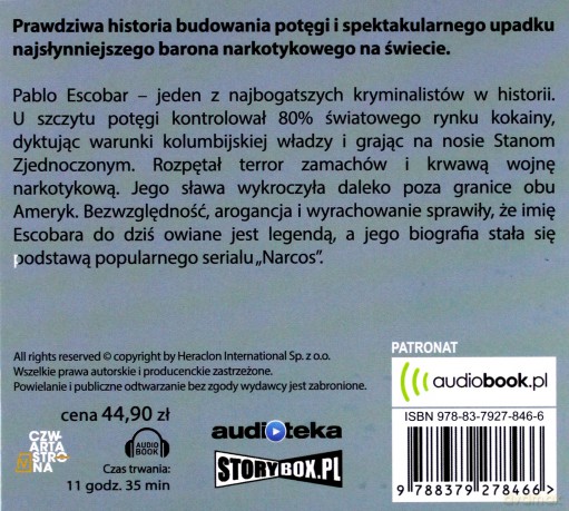Polowanie na Escobara - Mark Bowden [AUDIOBOOK]