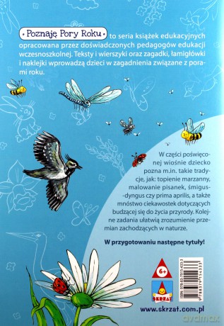 Poznaję pory roku. Wiosna - Danuta Klimkiewicz, Maria Kwiecień [KSIĄŻKA]