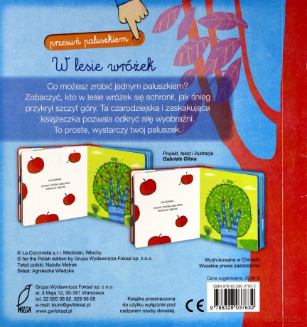 Przesuń paluszkiem. W lesie wróżek [KSIĄŻKA]