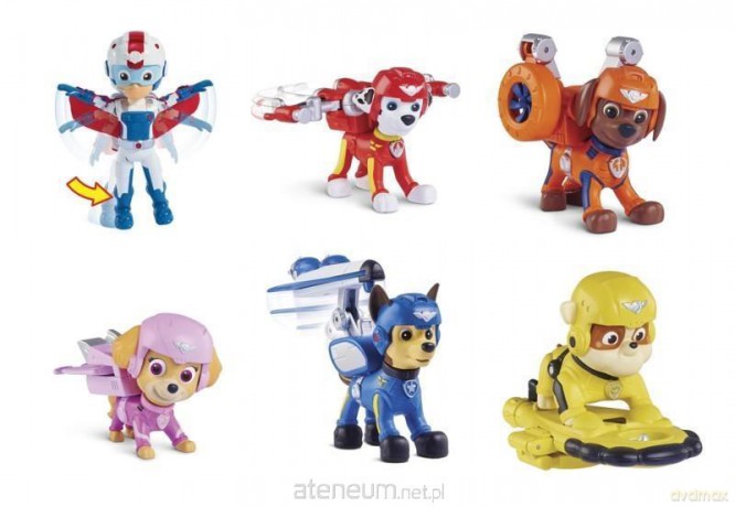 Psi Patrol Figurka akcji z odznaką Patrol [FIGURKA]