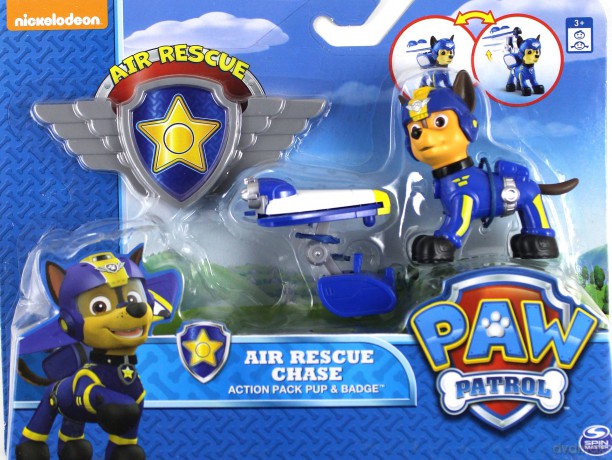 Psi Patrol Figurka akcji z odznaką Patrol [FIGURKA]