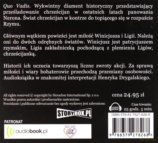 Quo Vadis - Henryk Sienkiewicz [AUDIOBOOK]