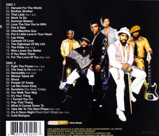 The Isley Brothers: Summer Breeze - The Best Of 2CD Budget Camden Deluxe International version [2CD]